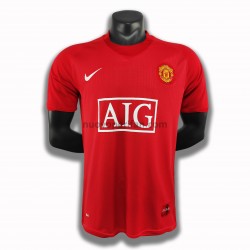 Maglie da Calcio Manchester United Retro Prima Tenuta 2007-2008 Maniche Corte
