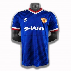 Maglie da Calcio Manchester United Retro Alternativa Tenuta 1986 Maniche Corte