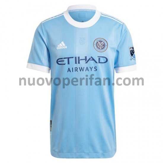 Maglie da Calcio New York City FC Prima Tenuta 2022 Maniche Corte