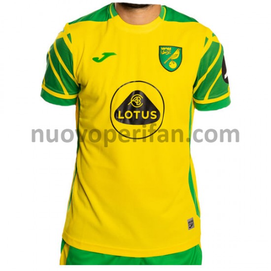 Maglie da Calcio Norwich City Prima Tenuta 2021-2022 Maniche Corte