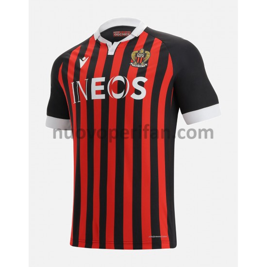 Maglie da Calcio OGC Nice Prima Tenuta 2021-2022 Maniche Corte