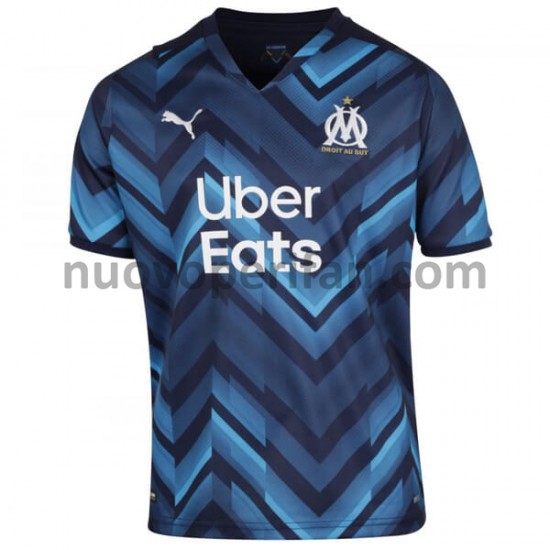 Maglie da Calcio Olympique de Marseille Trasferta Tenuta 2021-2022 Maniche Corte