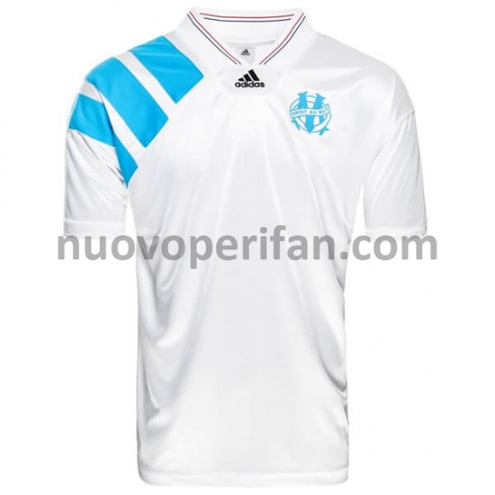 Maglie da Calcio Olympique de Marseille Prima Tenuta 1993 Maniche Corte