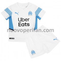 Maglie da Calcio Olympique de Marseille Bambino Prima Tenuta 2021-2022 Maniche Corte