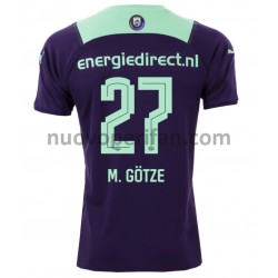Maglie da Calcio PSV Eindhoven Mario Gotze 27 Trasferta Tenuta 2021-2022 Maniche Corte