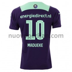 Maglie da Calcio PSV Eindhoven Noni Madueke 10 Trasferta Tenuta 2021-2022 Maniche Corte