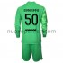 Maglie da Calcio Paris Saint-Germain Portiere Gianluigi Donnarumma 50 Bambino Alternativa Tenuta 2021-2022 Maniche Lunghe