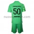 Maglie da Calcio Paris Saint-Germain Portiere Gianluigi Donnarumma 50 Bambino Alternativa Tenuta 2021-2022 Maniche Corte
