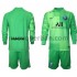 Maglie da Calcio Paris Saint-Germain Portiere Bambino Alternativa Tenuta 2021-2022 Maniche Lunghe