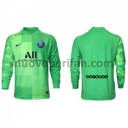 Maglie da Calcio Paris Saint-Germain Portiere Alternativa Tenuta 2021-2022 Maniche Lunghe