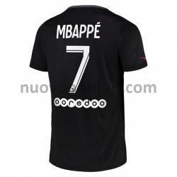 Maglie da Calcio Paris Saint-Germain Kylian Mbappé 7 Alternativa Tenuta 2021-2022 Maniche Corte