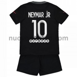 Maglie da Calcio Paris Saint-Germain Neymar JR 10 Bambino Alternativa Tenuta 2021-2022 Maniche Corte