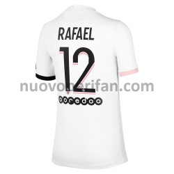 Maglie da Calcio Paris Saint-Germain Rafinha 12 Trasferta Tenuta 2021-2022 Maniche Corte