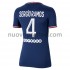 Maglie da Calcio Paris Saint-Germain Sergio Ramos 4 Donna Prima Tenuta 2021-2022 Maniche Corte