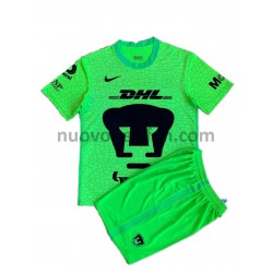 Maglie da Calcio Pumas UNAM Portiere Bambino Alternativa Tenuta 2021-2022 Maniche Corte