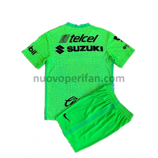 Maglie da Calcio Pumas UNAM Portiere Bambino Alternativa Tenuta 2021-2022 Maniche Corte