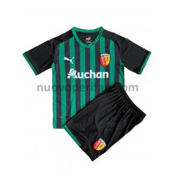 Maglie da Calcio RC Lens Bambino Trasferta Tenuta 2021-2022 Maniche Corte