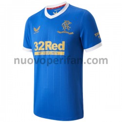Maglie da Calcio Rangers Prima Tenuta 2021-2022 Maniche Corte