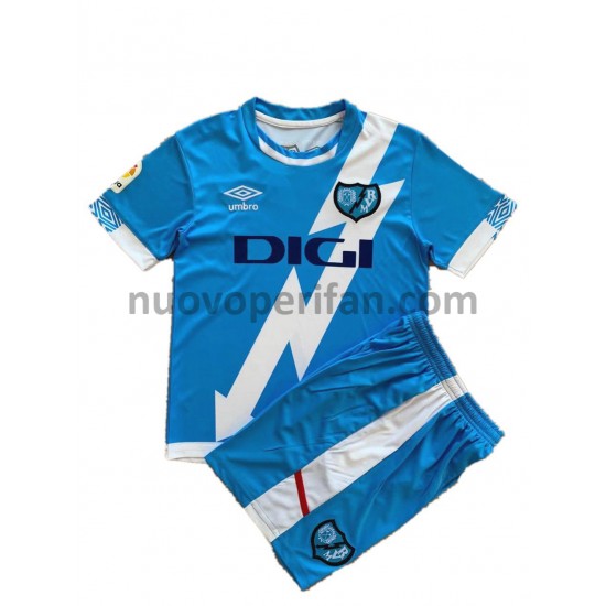 Maglie da Calcio Rayo Vallecano Bambino Alternativa Tenuta 2021-2022 Maniche Corte