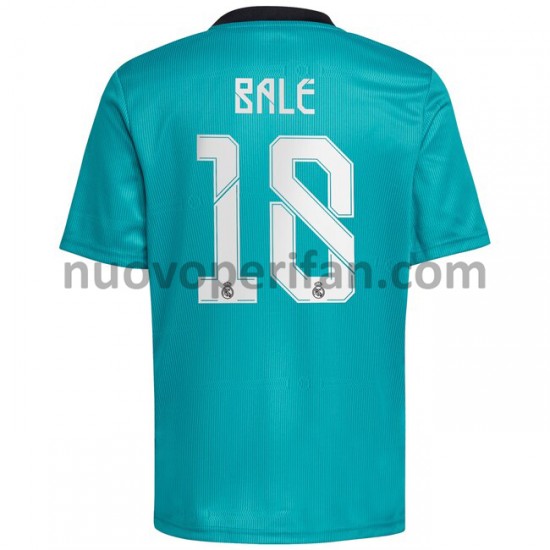 Maglie da Calcio Real Madrid Gareth Bale 18 Alternativa Tenuta 2021-2022 Maniche Corte