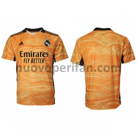 Maglie da Calcio Real Madrid Portiere Trasferta Tenuta 2021-2022 Maniche Corte