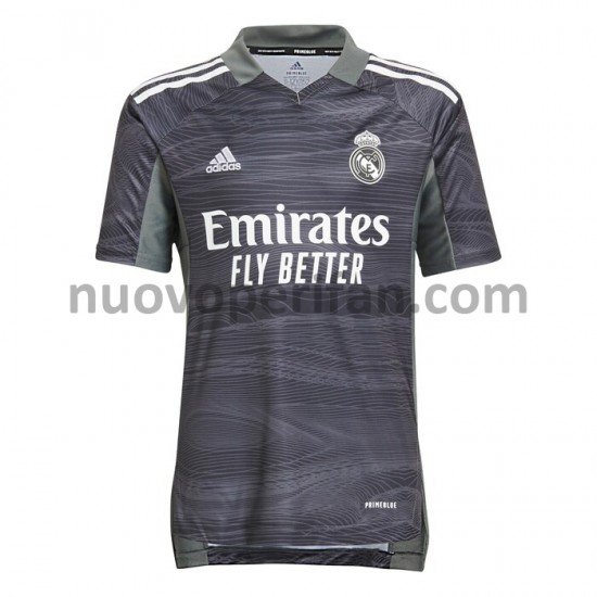 Maglie da Calcio Real Madrid Portiere Prima Tenuta 2021-2022 Maniche Corte