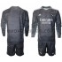 Maglie da Calcio Real Madrid Portiere Bambino Prima Tenuta 2021-2022 Maniche Lunghe