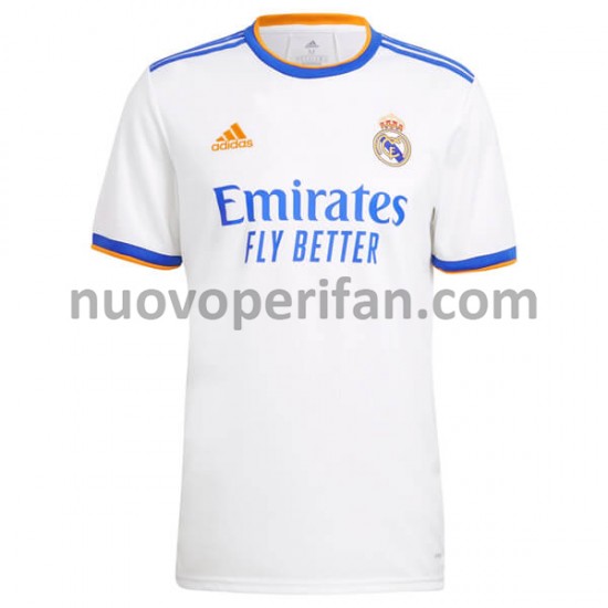 Maglie da Calcio Real Madrid Prima Tenuta 2021-2022 Maniche Corte