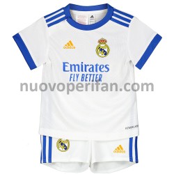Maglie da Calcio Real Madrid Bambino Prima Tenuta 2021-2022 Maniche Corte