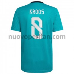 Maglie da Calcio Real Madrid Toni Kroos 8 Alternativa Tenuta 2021-2022 Maniche Corte