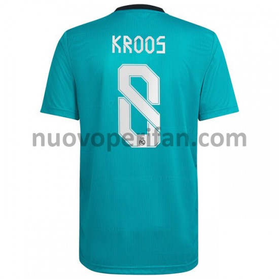 Maglie da Calcio Real Madrid Toni Kroos 8 Alternativa Tenuta 2021-2022 Maniche Corte