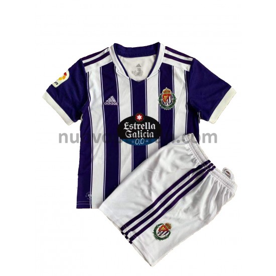 Maglie da Calcio Real Valladolid Bambino Prima Tenuta 2021-2022 Maniche Corte
