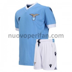 Maglie da Calcio SS Lazio Bambino Prima Tenuta 2021-2022 Maniche Corte