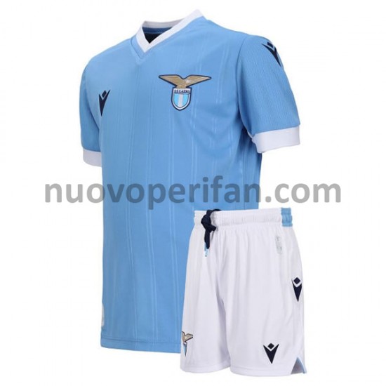 Maglie da Calcio SS Lazio Bambino Prima Tenuta 2021-2022 Maniche Corte