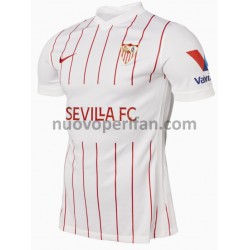 Maglie da Calcio Sevilla FC Prima Tenuta 2021-2022 Maniche Corte