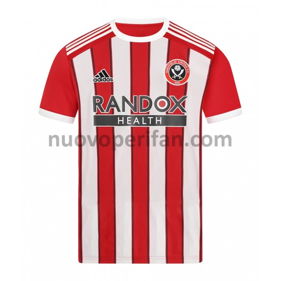 Maglie da Calcio Sheffield United Prima Tenuta 2021-2022 Maniche Corte