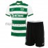Maglie da Calcio Sporting CP Bambino Prima Tenuta 2021-2022 Maniche Corte