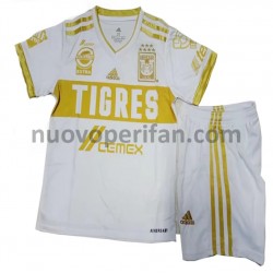 Maglie da Calcio Tigres UANL Bambino Alternativa Tenuta 2021-2022 Maniche Corte