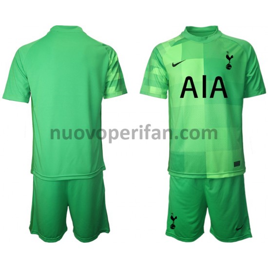 Maglie da Calcio Tottenham Hotspur Portiere Bambino Prima Tenuta 2021-2022 Maniche Corte