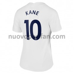 Maglie da Calcio Tottenham Hotspur Harry Kane 10 Donna Prima Tenuta 2021-2022 Maniche Corte