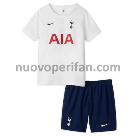 Maglie da Calcio Tottenham Hotspur Bambino Prima Tenuta 2021-2022 Maniche Corte