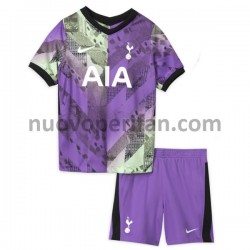 Maglie da Calcio Tottenham Hotspur Bambino Alternativa Tenuta 2021-2022 Maniche Corte