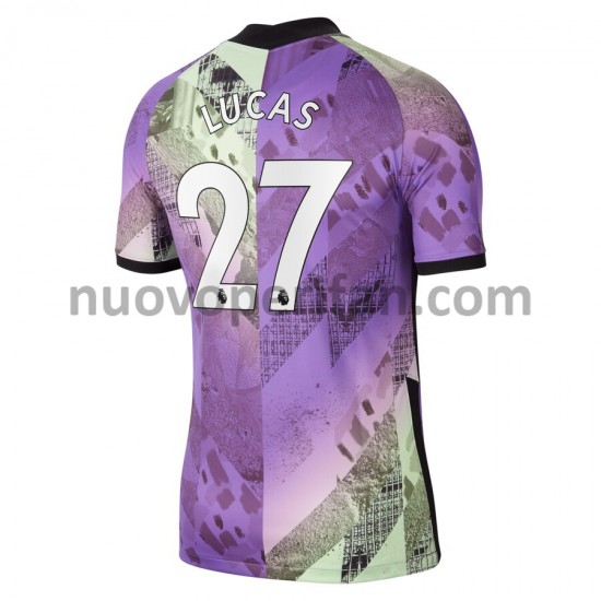 Maglie da Calcio Tottenham Hotspur Lucas Moura 27 Alternativa Tenuta 2021-2022 Maniche Corte