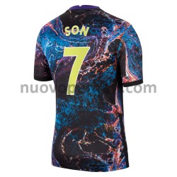 Maglie da Calcio Tottenham Hotspur Son Heung-min 7 Trasferta Tenuta 2021-2022 Maniche Corte