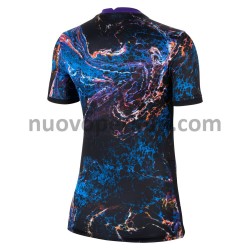 Maglie da Calcio Tottenham Hotspur Donna Trasferta Tenuta 2021-2022 Maniche Corte