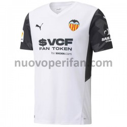 Maglie da Calcio Valencia CF Prima Tenuta 2021-2022 Maniche Corte