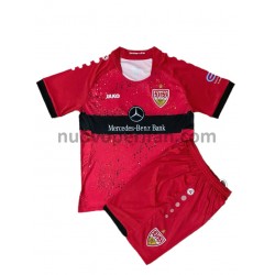 Maglie da Calcio VfB Stuttgart Bambino Trasferta Tenuta 2021-2022 Maniche Corte