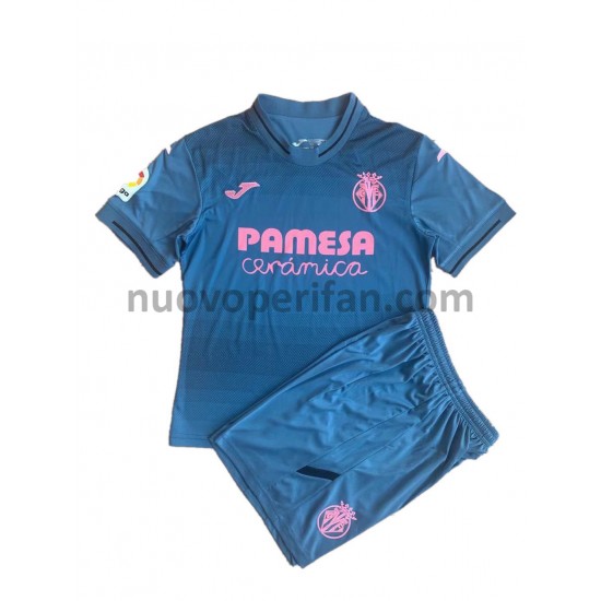 Maglie da Calcio Villarreal CF Bambino Alternativa Tenuta 2021-2022 Maniche Corte
