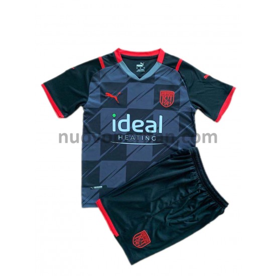 Maglie da Calcio West Bromwich Albion Bambino Trasferta Tenuta 2021-2022 Maniche Corte