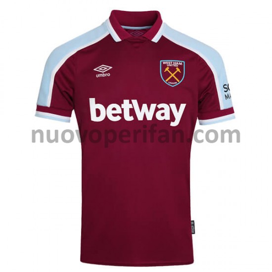 Maglie da Calcio West Ham United Prima Tenuta 2021-2022 Maniche Corte